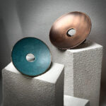 Disc Elegant Round Door Handle from Tattva Art Hardware by Mukul Goyal