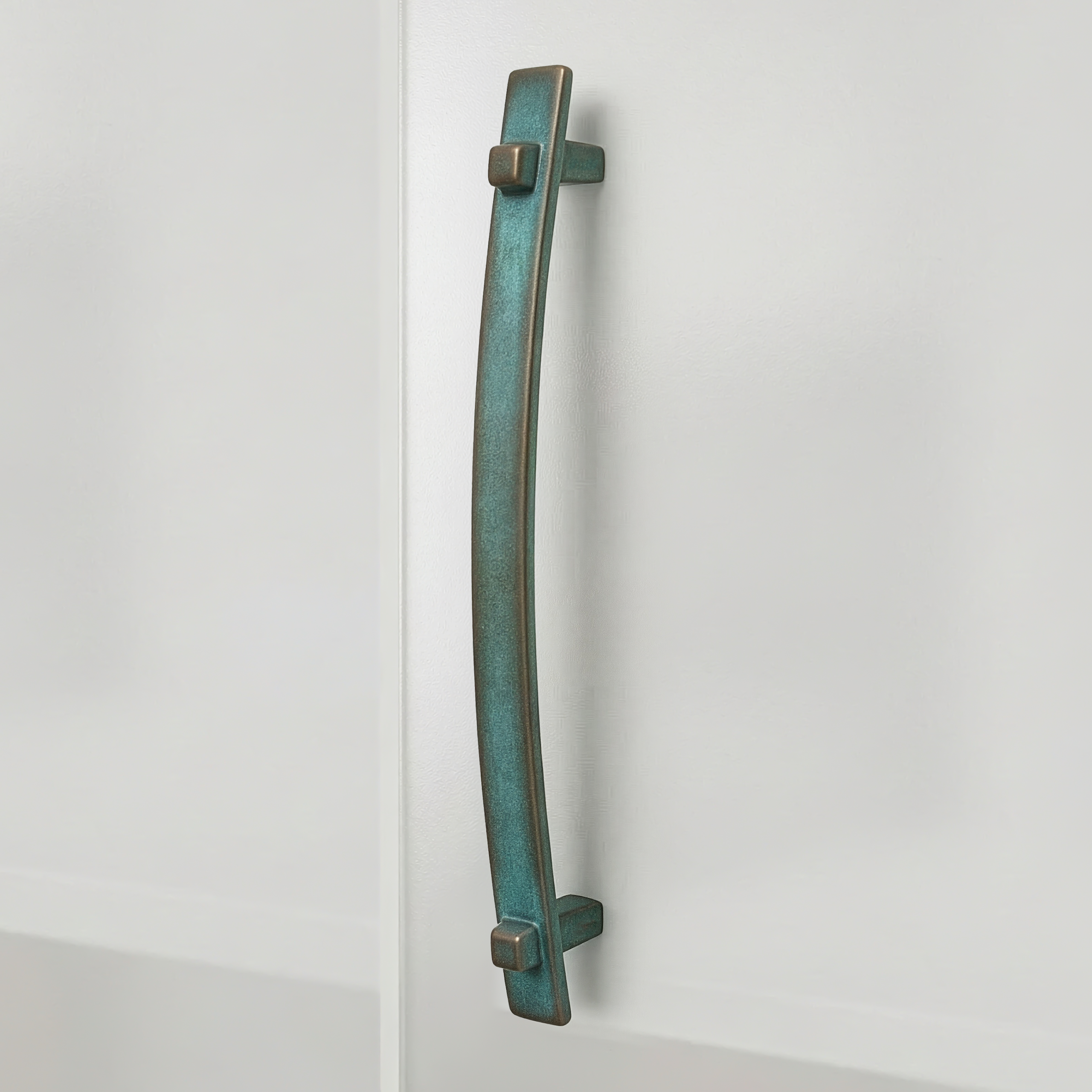 Bench Cabinet Pull Handle by Tattva Art Hardware - Mukul Goyal Bench Minimalistic Premium Cabinet Handle from Tattva Art Hardware by Mukul Goyal