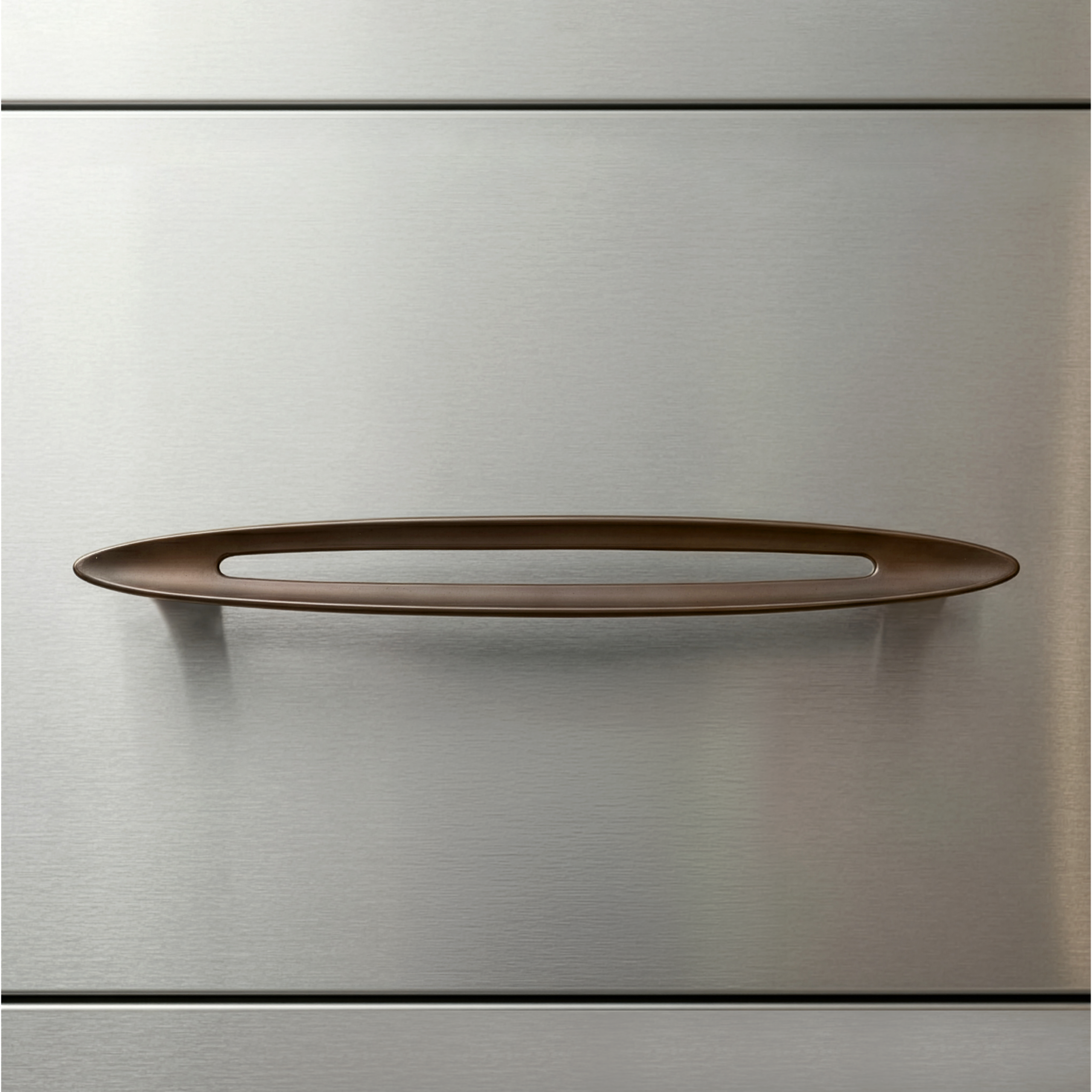 Ellipse Cabinet Pull Handle by Tattva Art Hardware - Mukul Goyal Ellipse Long Premium Cabinet Pull Handle from Tattva Art Hardware by Mukul Goyal